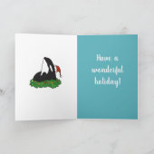 Weihnachtskarte Karte (Innenseite)