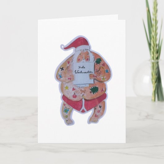 Weihnachtskarte Karte (Vorderseite)