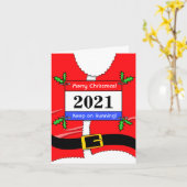 Weihnachtskarte Karte (Gelbe Blume)