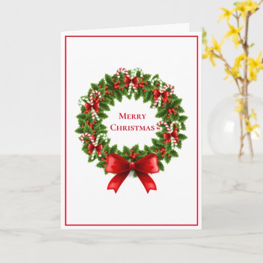 Weihnachtskarte Karte (Gelbe Blume)