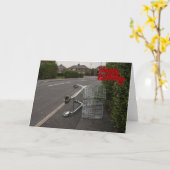 Weihnachtskarte Karte (Gelbe Blume)