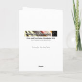 Weihnachtskarte Karte (Rückseite)