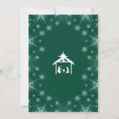 Weihnachtskarte Karte (Rückseite)