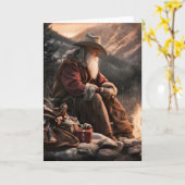 Weihnachtskarte Karte (Gelbe Blume)