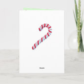 Weihnachtskarte Karte (Rückseite)