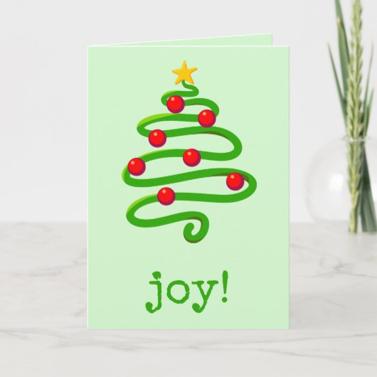 Weihnachtskarte Karte (Vorderseite)