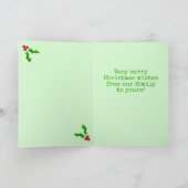 Weihnachtskarte Karte (Innenseite)