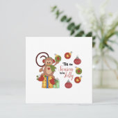 Weihnachtskarte Karte (Stehend Vorderseite)