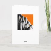 Weihnachtskarte Karte (Rückseite)