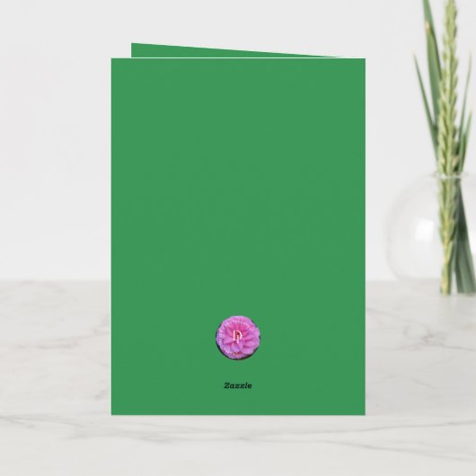 Weihnachtskarte Karte (Rückseite)