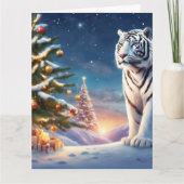 Weihnachtskarte Karte (Vorderseite)