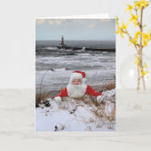 Weihnachtskarte Karte (Gelbe Blume)