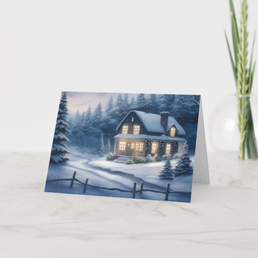 Weihnachtskarte Karte (Vorderseite)