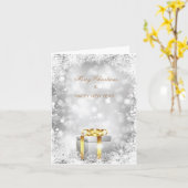 Weihnachtskarte Karte (Gelbe Blume)