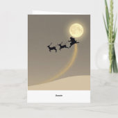 Weihnachtskarte Karte (Rückseite)