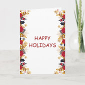 Weihnachtskarte Karte (Vorderseite)