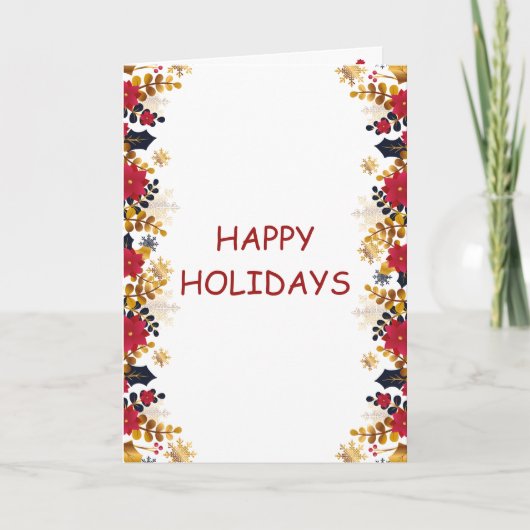 Weihnachtskarte Karte (Vorderseite)