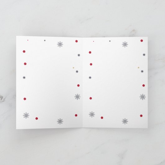 Weihnachtskarte Karte (Innenseite)