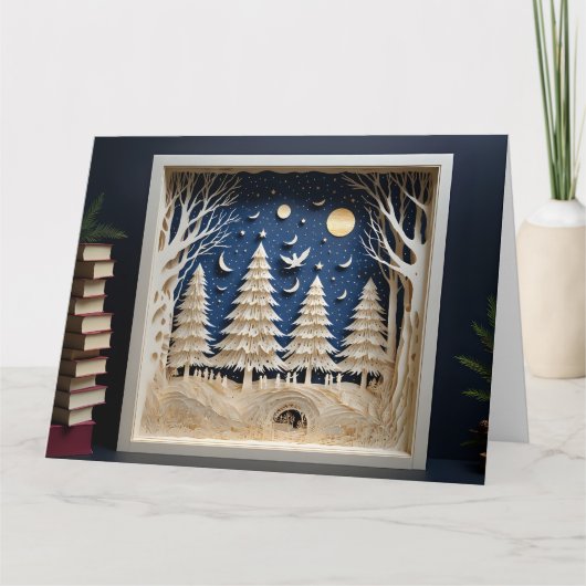 Weihnachtskarte Karte (Vorderseite)