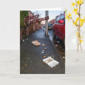  Weihnachtskarte Karte (Gelbe Blume)