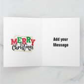 Weihnachtskarte Karte (Innenseite)