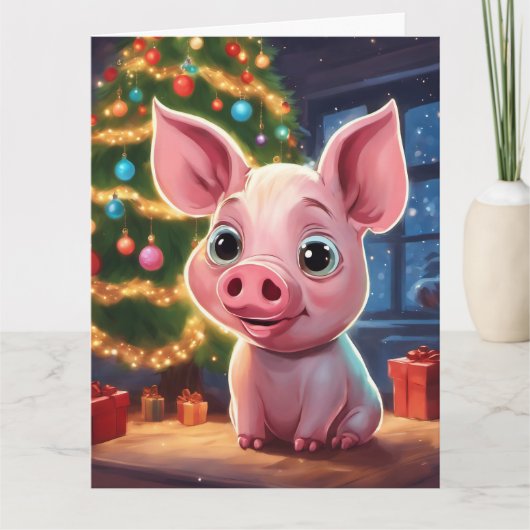 Weihnachtskarte Karte (Vorderseite)