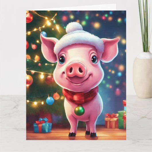 Weihnachtskarte Karte (Vorderseite)