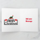 Weihnachtskarte Karte (Innenseite)