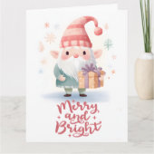 Weihnachtskarte Karte (Vorderseite)