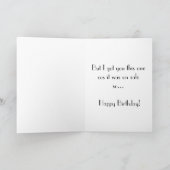 Weihnachtskarte Karte (Innenseite)