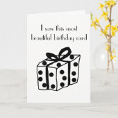 Weihnachtskarte Karte (Gelbe Blume)