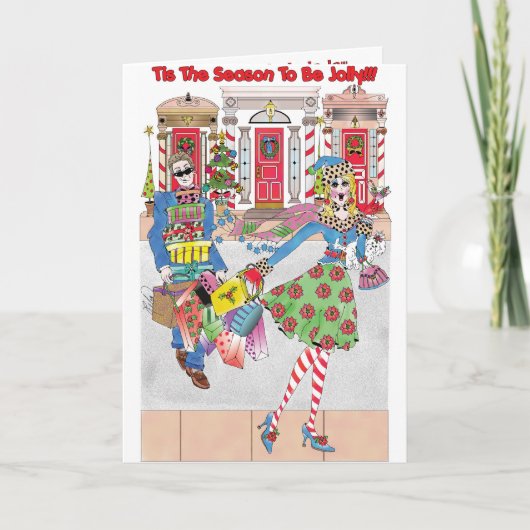 Weihnachtskarte Karte (Vorderseite)