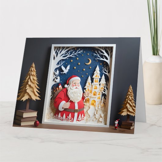 Weihnachtskarte Karte (Vorderseite)