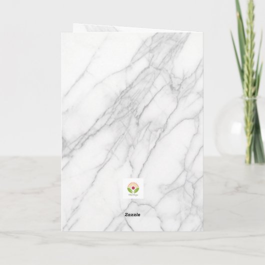 Weihnachtskarte Karte (Rückseite)