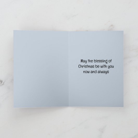 Weihnachtskarte Karte (Innenseite)