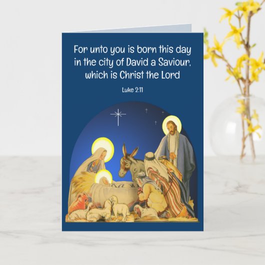 Weihnachtskarte Karte (Gelbe Blume)