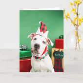 Weihnachtskarte Karte (Gelbe Blume)