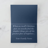 Weihnachtskarte - Kleine Engel mit Kerzen Feiertagskarte (Innenseite)