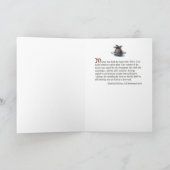 Weihnachtskarte "kleinen Tims" Feiertagskarte (Innenseite)