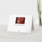 Weihnachtskarte Koch Karte (Rückseite)