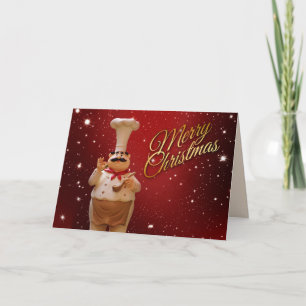 Weihnachtskarte Koch Karte