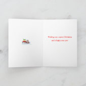 Weihnachtskarte, kundenspezifisch feiertagskarte (Innenseite)