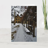 Weihnachtskarte "LeDuc in Hibernation" Karte (Vorderseite)