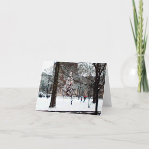 Weihnachtskarte - Leere Feiertagskarte