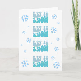 Weihnachtskarte - Leerzeichen im Inneren - Benutze Karte