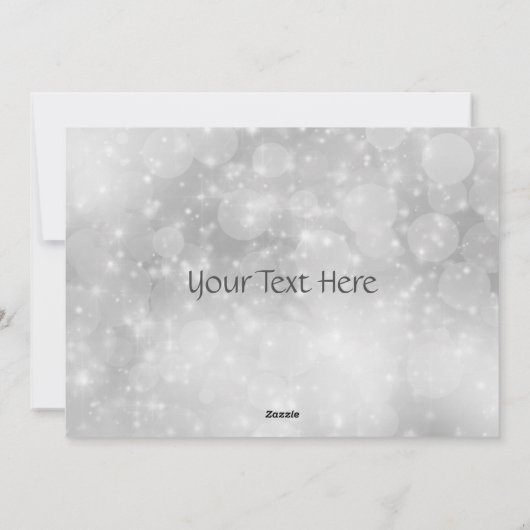 Weihnachtskarte lila feiertagskarte (Rückseite)