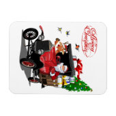 Weihnachtskarte Magnet (Horizontal)