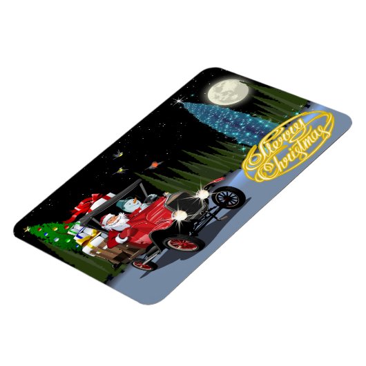 Weihnachtskarte Magnet (Linke Seite)