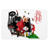 Weihnachtskarte Magnet (Horizontal)