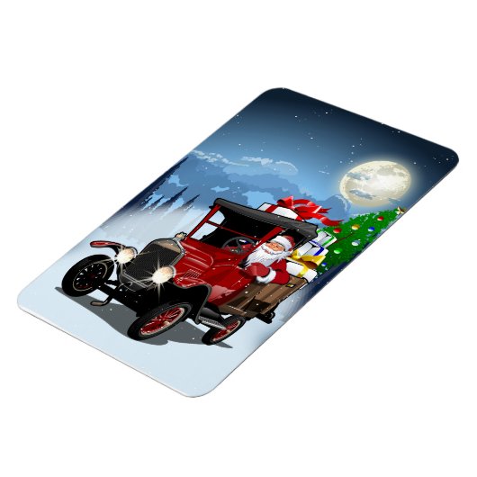 Weihnachtskarte Magnet (Linke Seite)